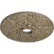 Ekena Millwork Norwich Ceiling Medallion (Canopies up to 4 1/2"), 18"OD x 3 1/2"ID x 1 3/8"P, Gobi Desert Crackle CM18NOGDC - alternate 3